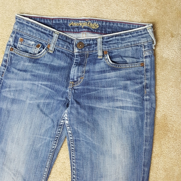 Sz 6 Reg A.E "Hipster" flare jeans - Picture 6 of 8